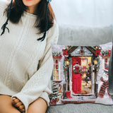 Maxbell Throw case Cushion Couch Cover Reusable for Sofa Bedroom Style C