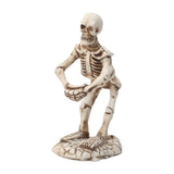 Maxbell Skull Holder Bracket Desktop Home Halloween Mini Resin Decor