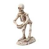 Maxbell Skull Holder Bracket Desktop Home Halloween Mini Resin Decor