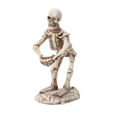 Maxbell Skull Holder Bracket Desktop Home Halloween Mini Resin Decor