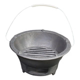 Maxbell Maxbell Small Charcoal Grill Barbecue Stove Accessories for Backyard Picnic Barbecue 25cm x 13cm