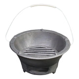Maxbell Maxbell Small Charcoal Grill Barbecue Stove Accessories for Backyard Picnic Barbecue 25cm x 13cm