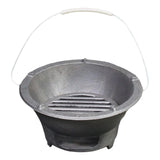 Maxbell Maxbell Small Charcoal Grill Barbecue Stove Accessories for Backyard Picnic Barbecue 25cm x 13cm