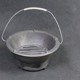 Maxbell Maxbell Small Charcoal Grill Barbecue Stove Accessories for Backyard Picnic Barbecue 25cm x 13cm