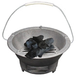 Maxbell Maxbell Small Charcoal Grill Barbecue Stove Accessories for Backyard Picnic Barbecue 25cm x 13cm