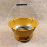 Maxbell BBQ Furnace Supply Alcohol with Handle Alcohol for Garden Travel Cooking Gold