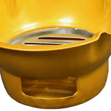 Maxbell BBQ Furnace Supply Alcohol with Handle Alcohol for Garden Travel Cooking Gold