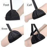 Maxbell Hanging Foot Hammocks Multipurpose Comfortable for Traveling Train Dormitory Blue