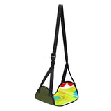 Maxbell Hanging Foot Hammocks Multipurpose Comfortable for Traveling Train Dormitory Green