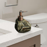 Maxbell Stone Shape Soap Dispenser Bath Accessories Creative for Countertop Hotel B