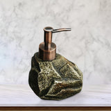 Maxbell Stone Shape Soap Dispenser Bath Accessories Creative for Countertop Hotel B