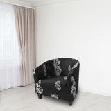 Maxbell Stretch Armchair Slipcover Chairs Cover for Restaurant Ceremony Decoration Black