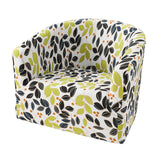 Maxbell Stretch Armchair Slipcover Chairs Cover for Restaurant Ceremony Decoration Black and Green