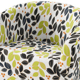 Maxbell Stretch Armchair Slipcover Chairs Cover for Restaurant Ceremony Decoration Black and Green