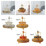 Maxbell Maxbell 8x Vintage Turkish Coffee Pot Set Household Use Retro for Wedding Style A