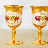 Maxbell Maxbell 8x Vintage Turkish Coffee Pot Set Household Use Retro for Wedding Style B