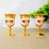 Maxbell Maxbell 8x Vintage Turkish Coffee Pot Set Household Use Retro for Wedding Style B