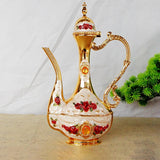 Maxbell Maxbell 8x Vintage Turkish Coffee Pot Set Household Use Retro for Wedding Style B