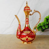 Maxbell Maxbell 8x Vintage Turkish Coffee Pot Set Household Use Retro for Wedding Style C