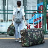 Maxbell Duffle Bag Folding with Handle Portable for Wardrobe Comforters Holiday 125L