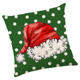 Maxbell Maxbell Christmas Pillow Cover Square Rustic Decorative for Farmhouse style A