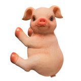 Maxbell Roll Paper Towel Rack Pigs Shaped Wall Mounted Reusable Durable for Kitchen