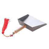 Maxbell Mini Stainless Steel Dustpan and Broom Garbage for Outdoor Room Cleaner