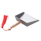 Maxbell Mini Stainless Steel Dustpan and Broom Garbage for Outdoor Room Cleaner