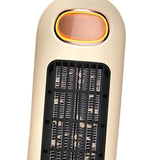 Maxbell Electric Space Heater Fan Heater Desktop Heater for Office Desk Living Room yellow