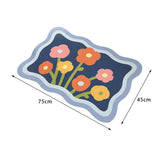 Maxbell Maxbell Diatom Bathroom Rug Carpet Door Mat for Hallway Living Room Farmhouse Style B