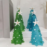Maxbell Maxbell Resin Figurines Tree Ornament Living Room Portable Accessory Decor Blue 18cm