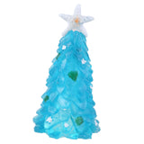 Maxbell Maxbell Resin Figurines Tree Ornament Living Room Portable Accessory Decor Blue 18cm