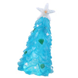 Maxbell Maxbell Resin Figurines Tree Ornament Living Room Portable Accessory Decor Blue 18cm