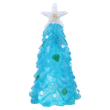 Maxbell Maxbell Resin Figurines Tree Ornament Living Room Portable Accessory Decor Blue 18cm