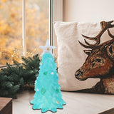 Maxbell Maxbell Resin Figurines Tree Ornament Living Room Portable Accessory Decor Green 12cm