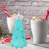 Maxbell Maxbell Resin Figurines Tree Ornament Living Room Portable Accessory Decor Green 18cm