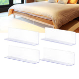 Maxbell Maxbell Under Bed Blocking Bumper Furniture Stopper for Couch Sofa 50cmx5cmx10cm