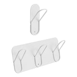 Maxbell Maxbell Hanger Hook Decorations Utility Rack Damage Free for Bags Towel Kitchen Single hook