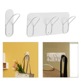 Maxbell Maxbell Hanger Hook Decorations Utility Rack Damage Free for Bags Towel Kitchen Single hook