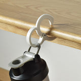 Maxbell Maxbell 2Pcs Adjustable Storage Hooks Portable Stable for Wardrobe Dormitory Pantry