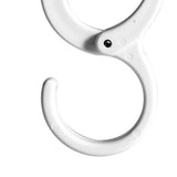 Maxbell Maxbell 2Pcs Adjustable Storage Hooks Portable Stable for Wardrobe Dormitory Pantry