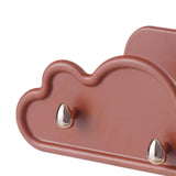 Maxbell Maxbell Wall Hanger Hooks Storage Holder Decorative for Living Room Red