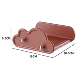 Maxbell Maxbell Wall Hanger Hooks Storage Holder Decorative for Living Room Red