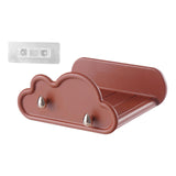 Maxbell Maxbell Wall Hanger Hooks Storage Holder Decorative for Living Room Red