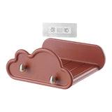 Maxbell Maxbell Wall Hanger Hooks Storage Holder Decorative for Living Room Red