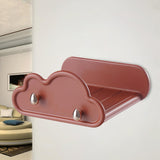 Maxbell Maxbell Wall Hanger Hooks Storage Holder Decorative for Living Room Red