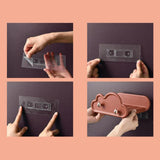 Maxbell Maxbell Wall Hanger Hooks Storage Holder Decorative for Living Room Red