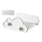 Maxbell Maxbell Wall Hanger Hooks Storage Holder Decorative for Living Room White