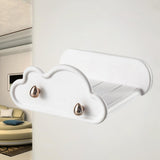 Maxbell Maxbell Wall Hanger Hooks Storage Holder Decorative for Living Room White