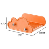 Maxbell Maxbell Wall Hanger Hooks Storage Holder Decorative for Living Room Orange